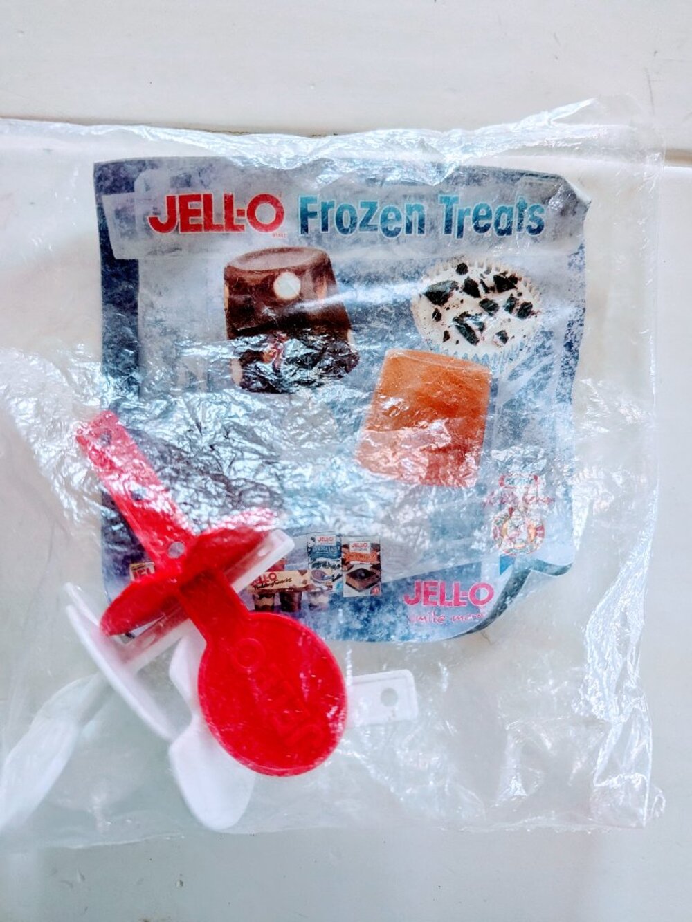 VTG NOS 1998 Jell-O Frozen Pops Set of 6 Popsicle Sticks Kraft Kitchens Summer